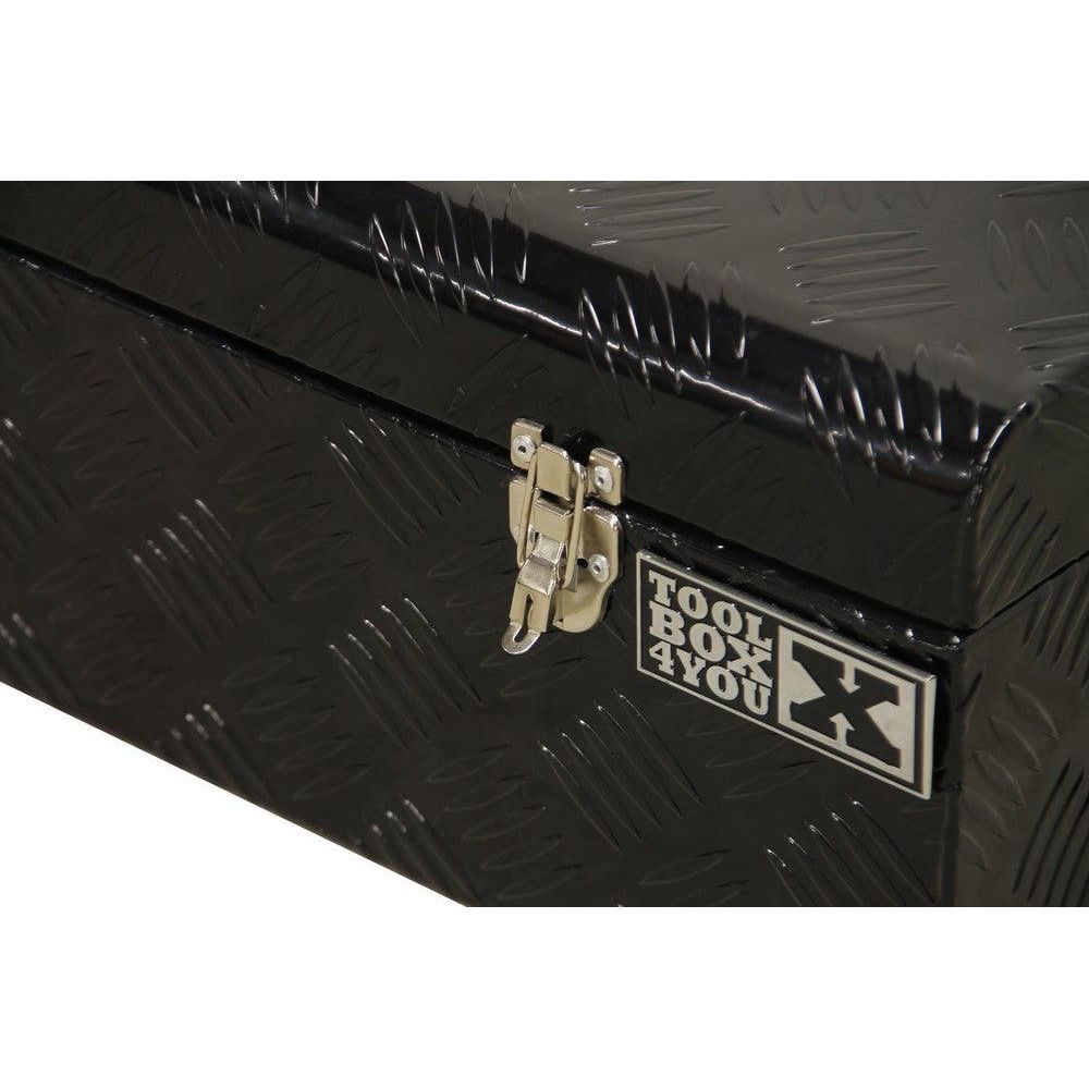 TOOLBOX4YOU Alu Werkzeugkiste Riffelblech Small schwarz beschichtet JSB59B - Tools.de TP Profishop GmbH