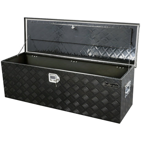 Bullram Werkzeugkiste Riffelblech schwarz large –  JSB12B