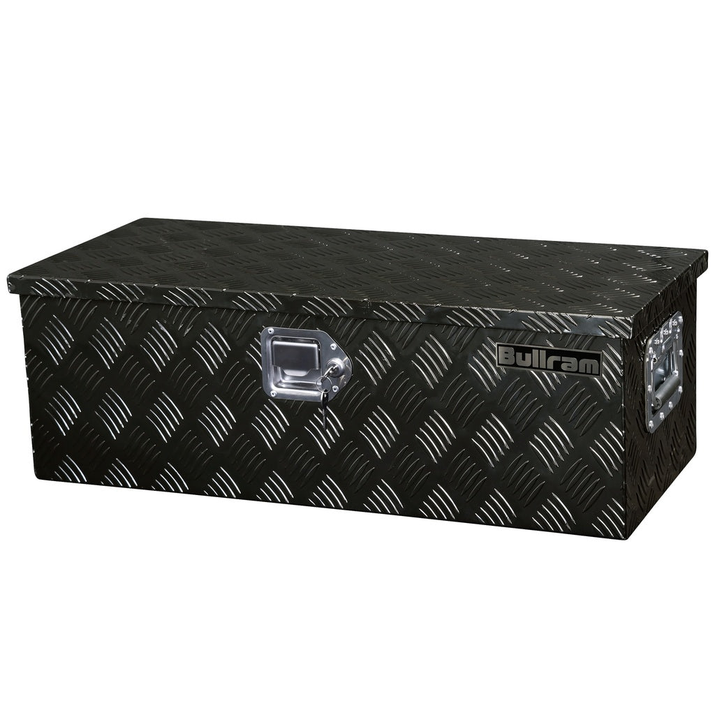 Bullram Werkzeugkiste Riffelblech schwarz medium –  JSB76B