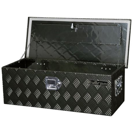 Bullram Werkzeugkiste Riffelblech schwarz medium –  JSB76B
