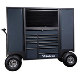 Bullram Roadmaster Profi-Werkstattwagen 13 Schubladen mobiler Werkzeugschrank mit LED, 230v Schuko – TB173PB