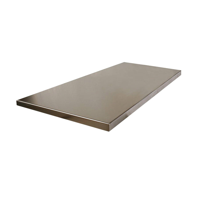 Bullram BG124ST Edelstahl-Arbeitsplatte – Ansicht 1