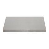 Edelstahl-Arbeitsplatte 680 × 463 × 38 mm STARX - GC68ST