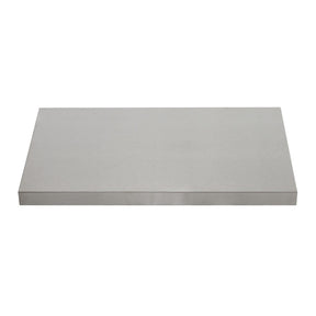 Edelstahl-Arbeitsplatte 680 × 463 × 38 mm STARX - GC68ST
