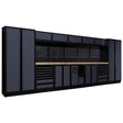 Bullram Werkstattschranksystem mit Schränken, Werkzeugschubladen, Lochwänden und Werkbank