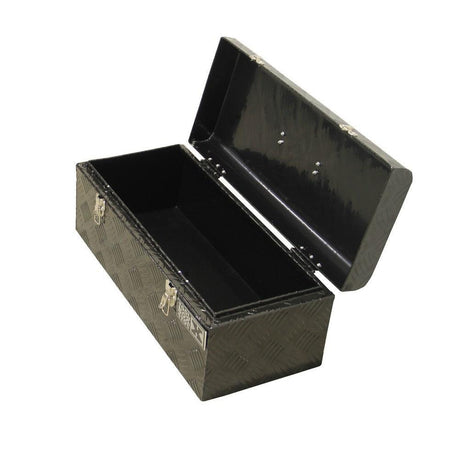 TOOLBOX4YOU Alu Werkzeugkiste Riffelblech Small schwarz beschichtet JSB59B - Tools.de TP Profishop GmbH