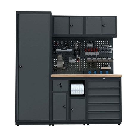 TOOLBOX4YOU Werkstattmodul A Expert - Profi Werkbank mit Steckdosen BGMODA - Tools.de TP Profishop GmbH